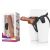 Pegasus + gratis harnas | Vibrerende levensechte siliconen dildo met ballen | Inclusief afstandsbediening