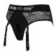 Strap-On-Me | XXL puur en sensueel design harnas | Met jarretelgordels