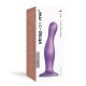 Strap-On-Me | Extra grote dildo met krachtige zuignap | Metallic Purple