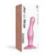 Strap-On-Me | Medium dildo extra ultrazachte stimulatie | Metallic Sugar Pink