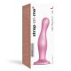 Strap-On-Me | Extra grote dildo | Zachte inbreng en intense stimulatie | Metallic Sugar Pink