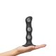 Strap-On-Me | Medium dildo met geisha-ballen | Zwart