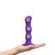 Strap-On-Me | Maatje meer dildo met geisha-ballen | Paars